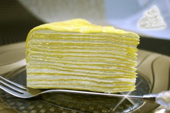 Durian crepe recipe